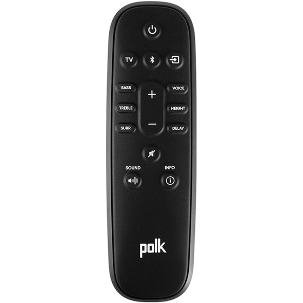 Soundbar POLK AUDIO Magnifi Max AX, 5.1.2, Wi-Fi, Bluetooth, Subwoofer Wireless, Dolby Atmos, Negru