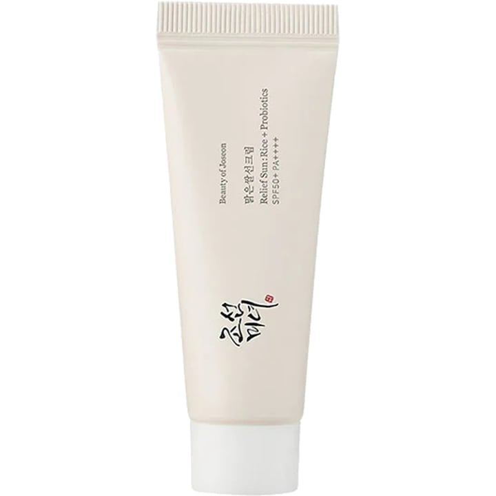 Крем за лице BEAUTY OF JOSEON, Relief Sun: Rice+Probiotics, Слънцезащита SPF 50+, PA++++, 10 мл