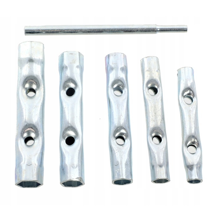 6 db-os Drel dugókulcs készlet, 8-17mm, Acél