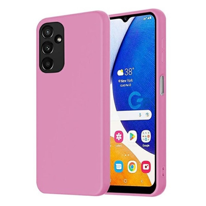 Samsung Galaxy A14 5G (SM-A146), Samsung Galaxy A14 4G (SM-A145) Szilikon telefonvédő (matt) RÓZSASZÍN