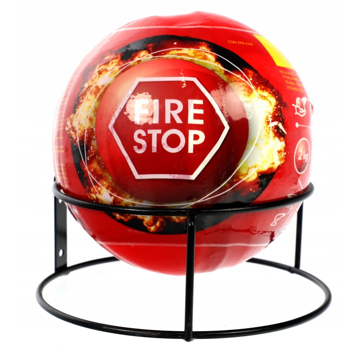 Minge de stingere pentru incendii, Drel, 2 kg, Rosu