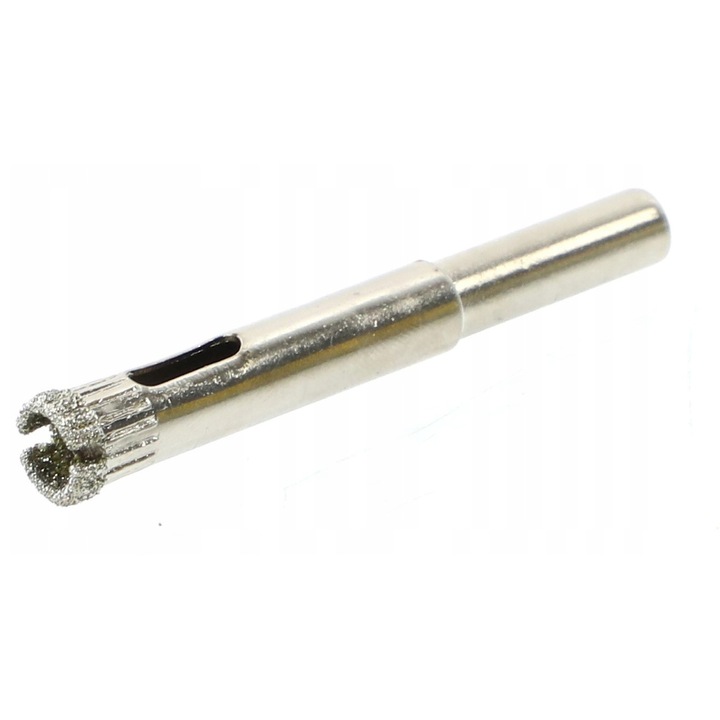 Coroana Diamantata, Drel, 5 mm, Material Otel/ Acoperire Diamantata, Lama Diamantata, Destinatie Sticla, Caramida, Placa Laminata, Placi Ceramice, A Se Folosi Exclusiv Cu Racire Cu Apa