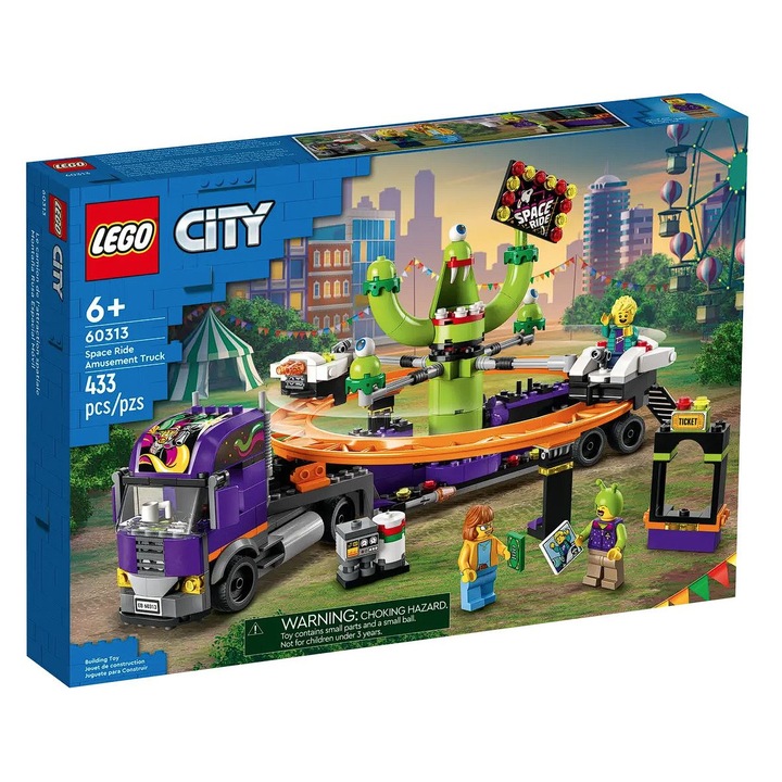 Камион за космически забавления LEGO CITY 60313, 433 части