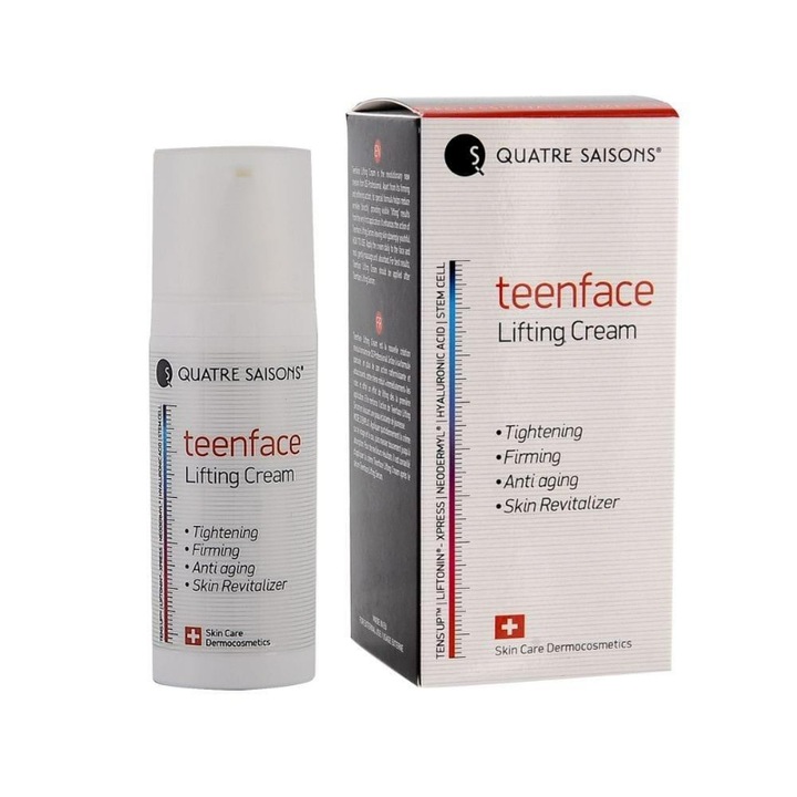 Crema lifting Teenface, QS Skin Care Dermocosmetics, 50 ml