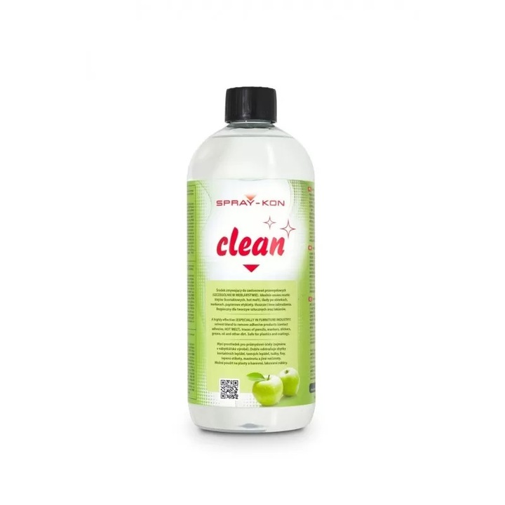 Solutie de curatat industriala Clean Solvent, aroma de mar, 1L