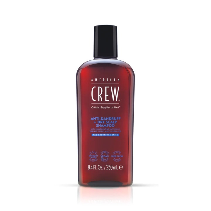 Sampon anti-matreata pentru barbati, American Crew, Anti-Dandruff, 250 ml