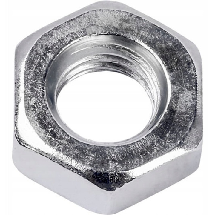 Set Piulite Hexagonale, Waart, Tip Filet Metric, Material Otel Zincat, Piulite Metrice Hexagonale m3, M4, M5, M6, M8, M10, 300 Buc