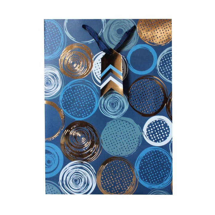 Punga cadou L hartie Bronze coins