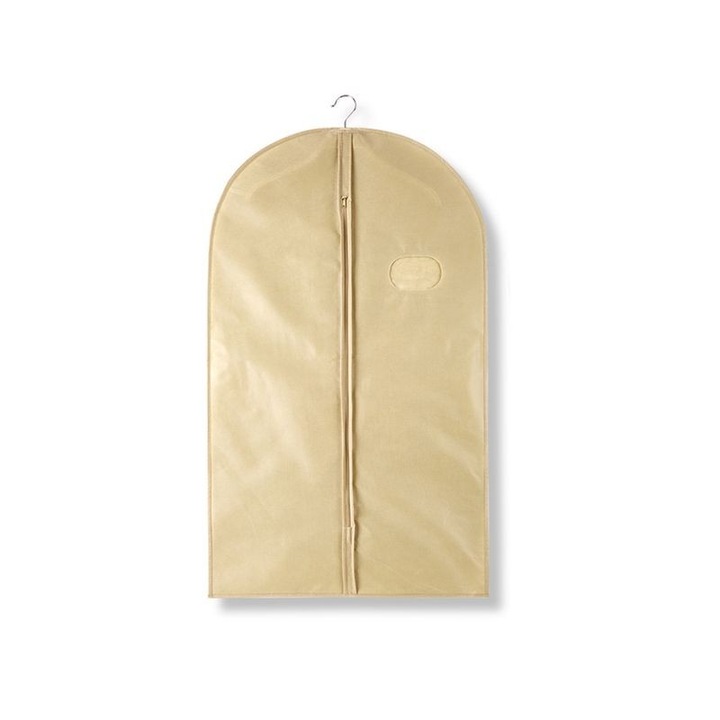 Husa depozitare imbracaminte, PROCART, 60x100 cm, inchidere cu fermoar