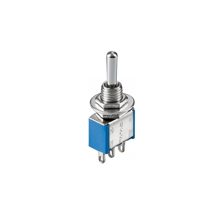 Ключ ON-OFF-ON, 3 пина 250V 3A