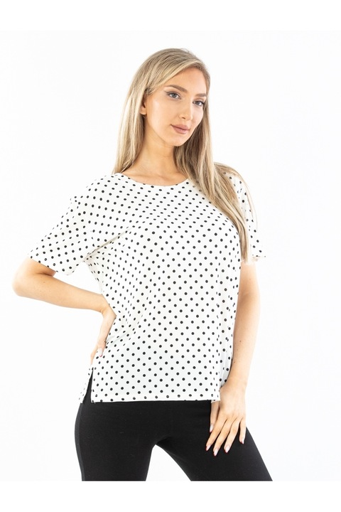 Bluza Dama SpheresIvy Rosu Alb, Alb