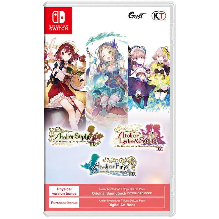 Игра KOEI TECMO GAMES Atelier Mysterious Trilogy Deluxe Pack, за Nintendo Switch