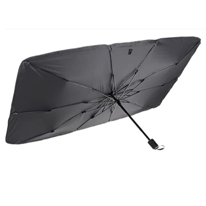 Сенник за кола тип чадър, черен, 130Х75см