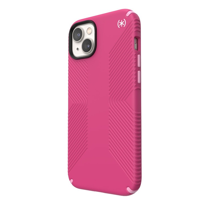 Speck Presidio2 Grip MagSafe MICROBAN Apple iPhone 14 Plus (Digitalpink / Blossompink / fehér) telefontok