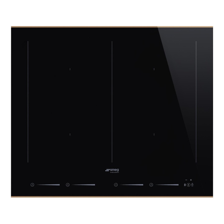 Plita, Neff, T68PTV4L0, 80 cm, 5 zone, Negru