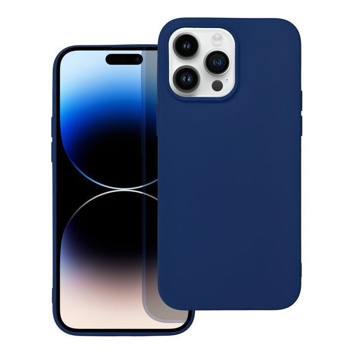 SOFT telefontok IPHONE 14 PRO MAX sötétkék