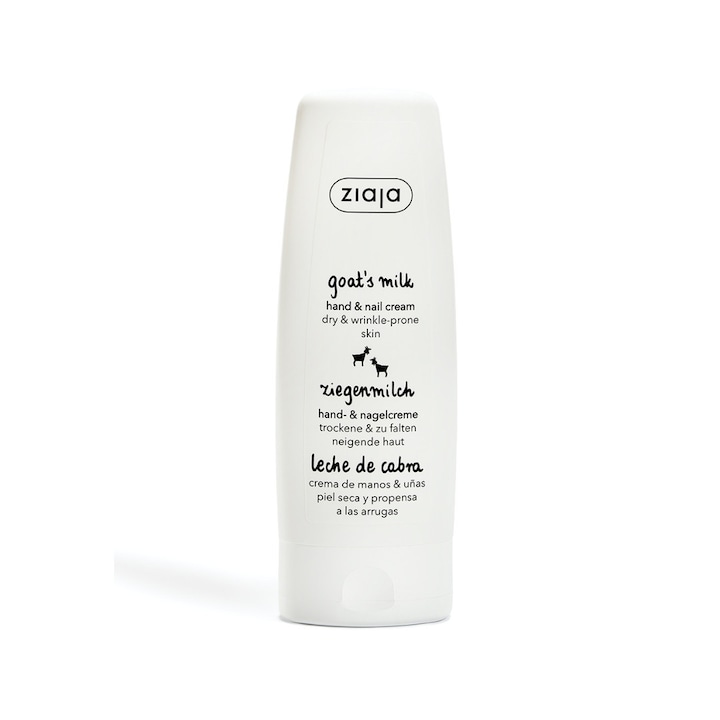 Crema hidratanta pentru maini Ziaja cu Lapte de Capra, 80 ml