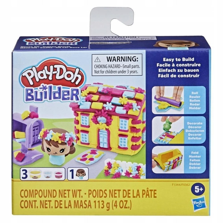 Комплект пластелин Play Doh Builder, Sweet Home