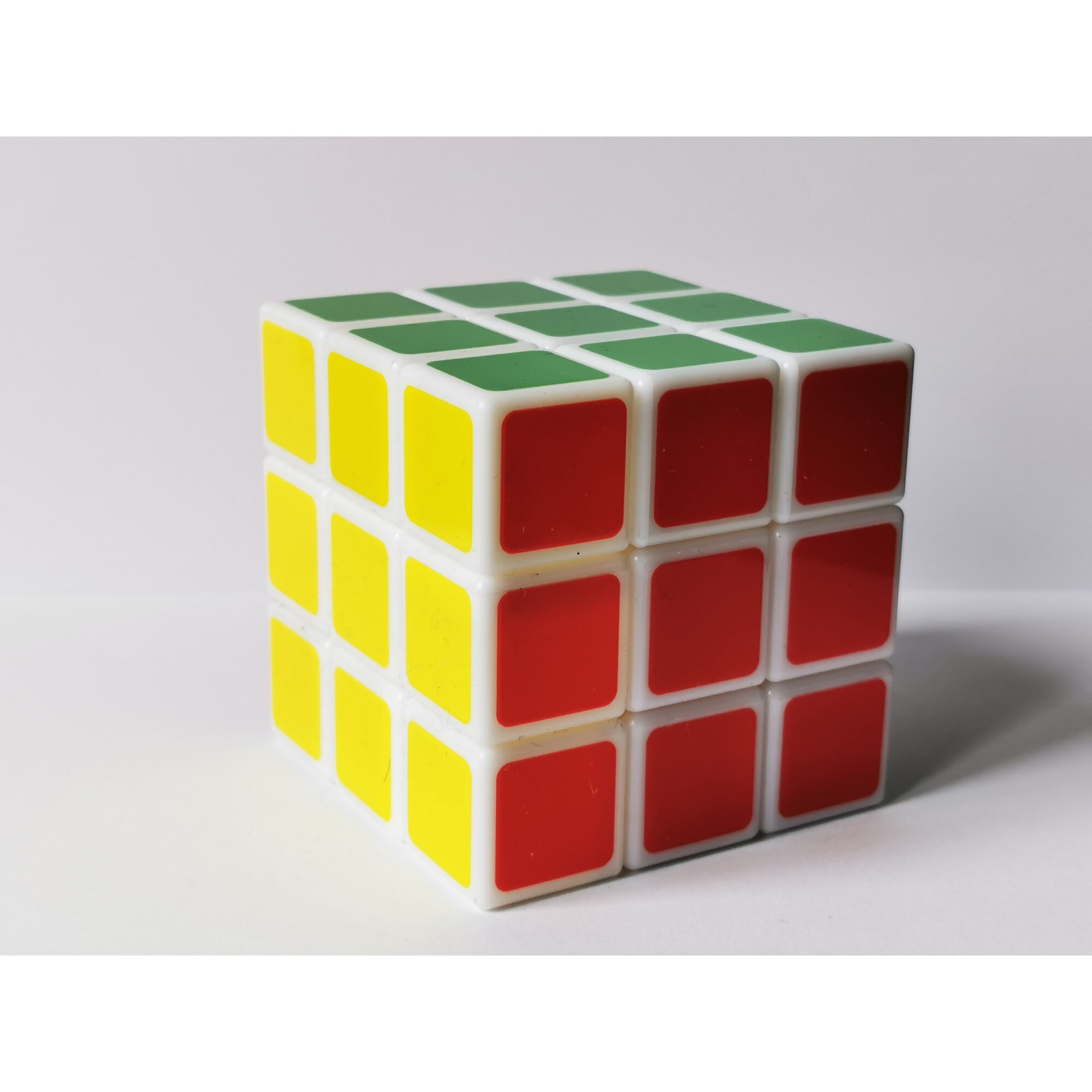 Cub rubik magic elSales, 3x3x3, cu margini albe, multicolor - eMAG.ro