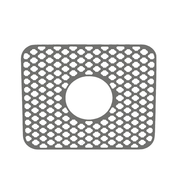 Covoras protectie chiuveta, FreeBiz®, Silicon, Gri