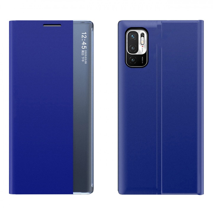 New Sleep Flip Xiaomi pirosmi Note 11 Pro 5G / 11 Pro kék telefontok