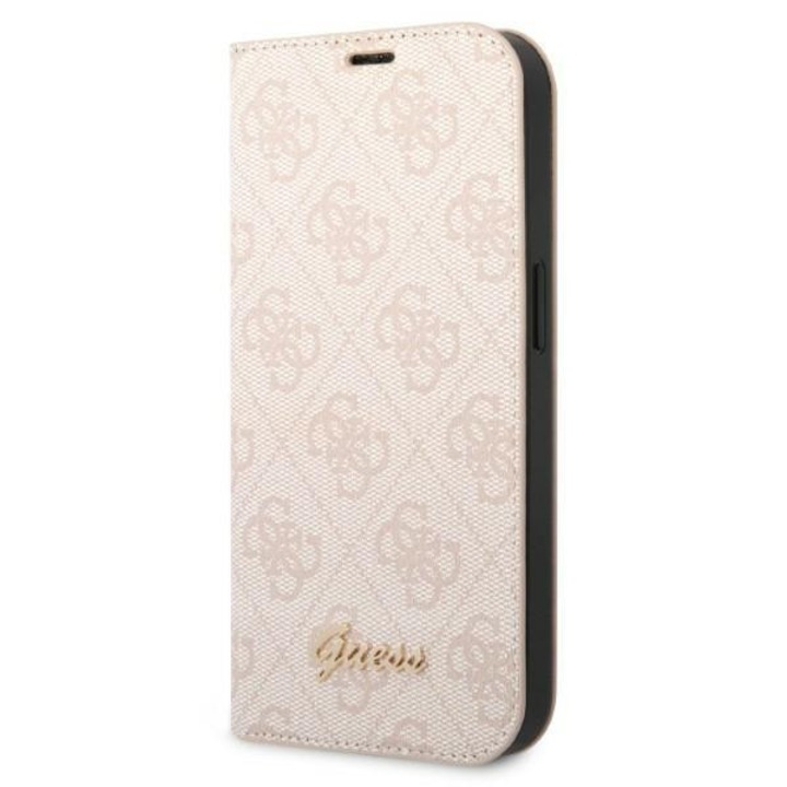 Guess GUBKP14XHG4SHP iPhone 14 Pro Max.7 "pink / pink book 4G Vintage Gold Logo telefontok