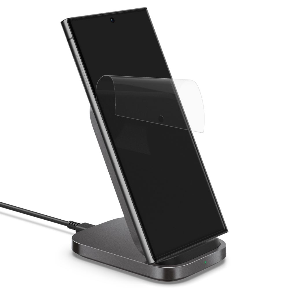 Set 2 folii protectie TPU Case friendly Spigen Neo Flex compatibil cu Samsung Galaxy S23 Ultra