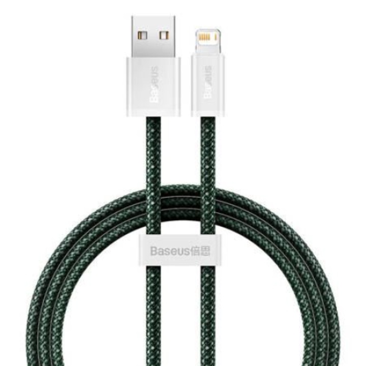 Baseus Dynamic 2 USB - Lightning kábel 1m zöld (CALD040006) (CALD040006)