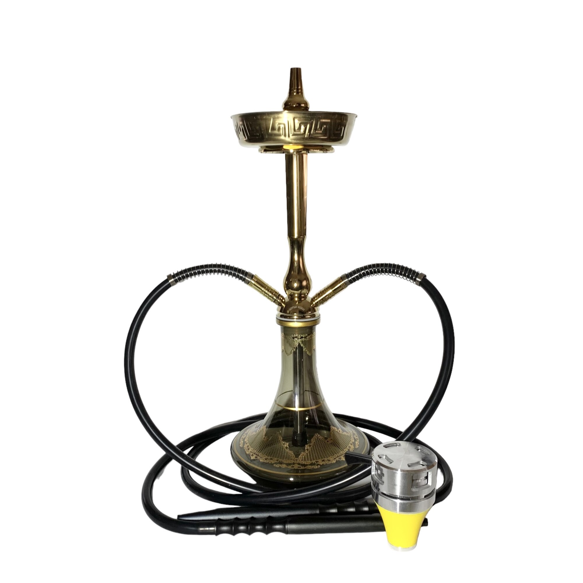 Narghilea ELH06143, Egyptian Luxury Hookah, Gold edition cu 2