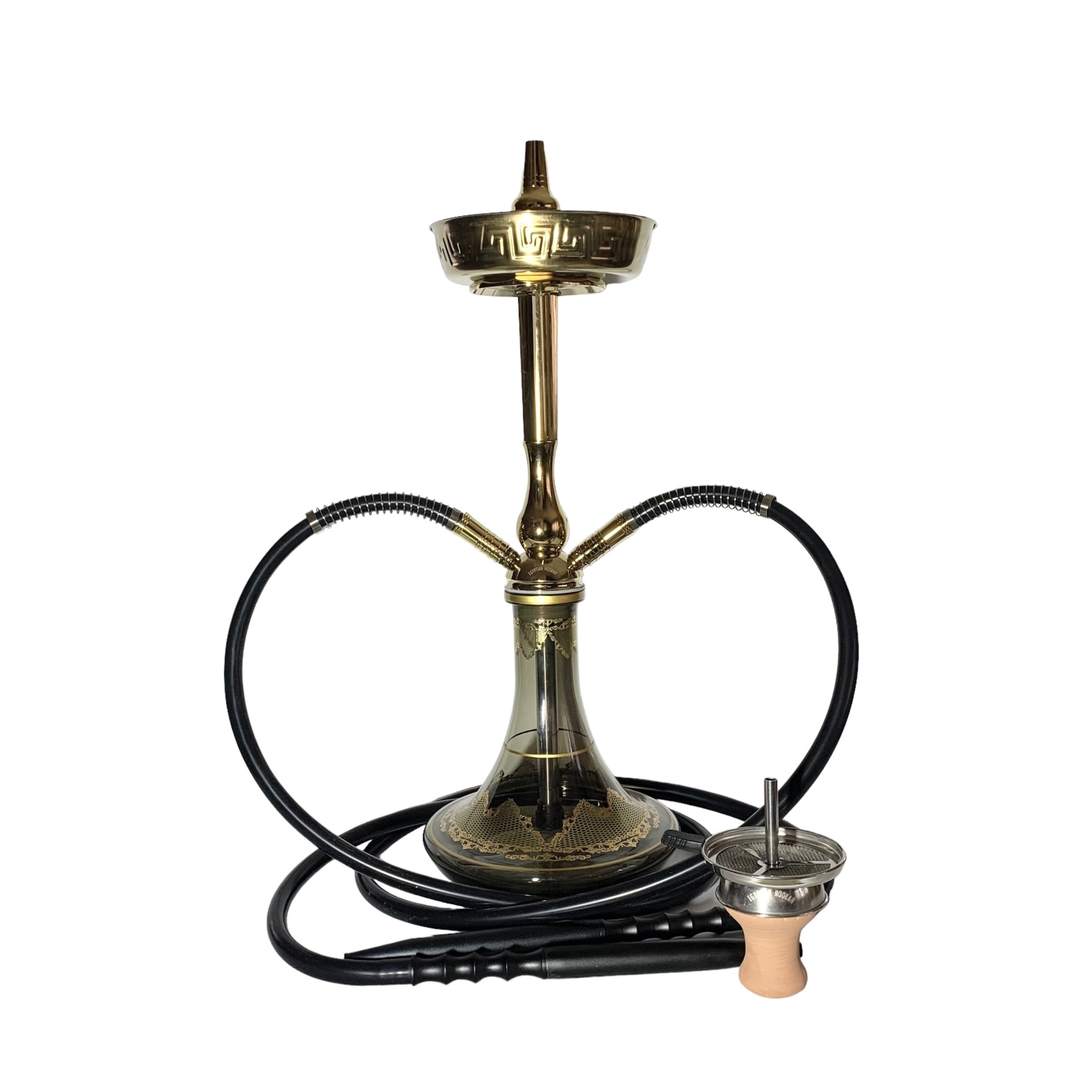 Narghilea ELH06143, Egyptian Luxury Hookah, Gold edition cu 2