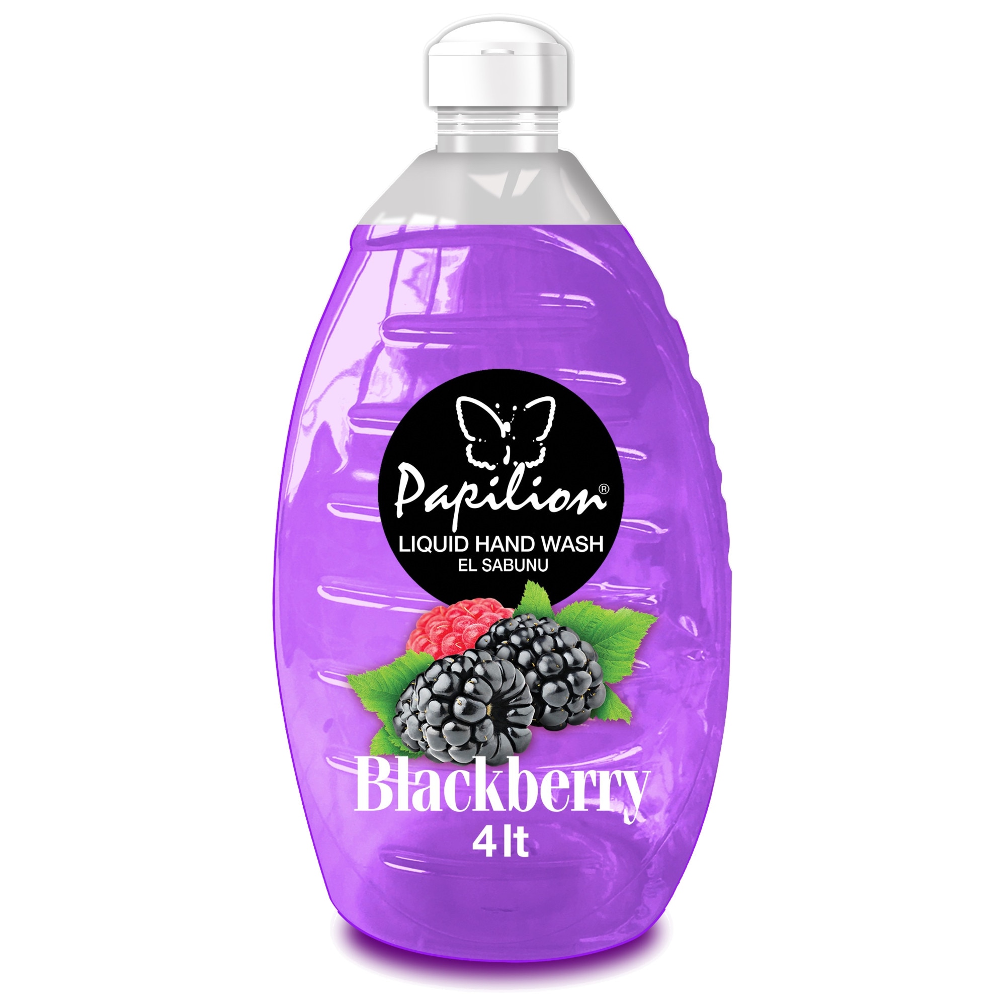 Sapun lichid Papilion Blackberry Rezerva, 4 L
