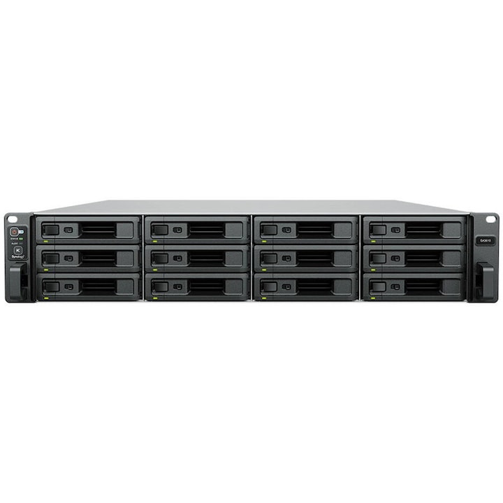 Сървър Synology SA3610, Intel Xeon D-1567, 12 ядра, 16 GB DDR4 ECC, 12 SAS/SATA слота