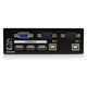 Превключвател, Startech, 2 PC USB KVM превключвател (SV231USBGB), черен