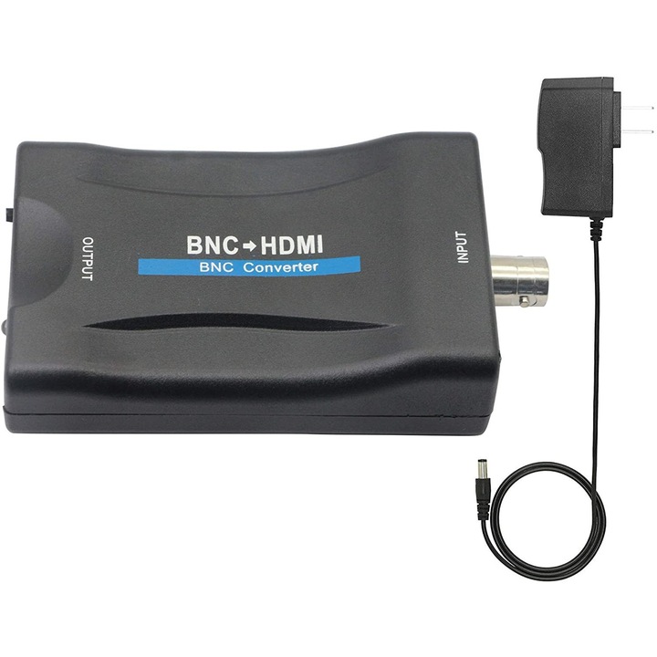 Convertor De la BNC la HDMI, BNC Mama la HDMI Mama