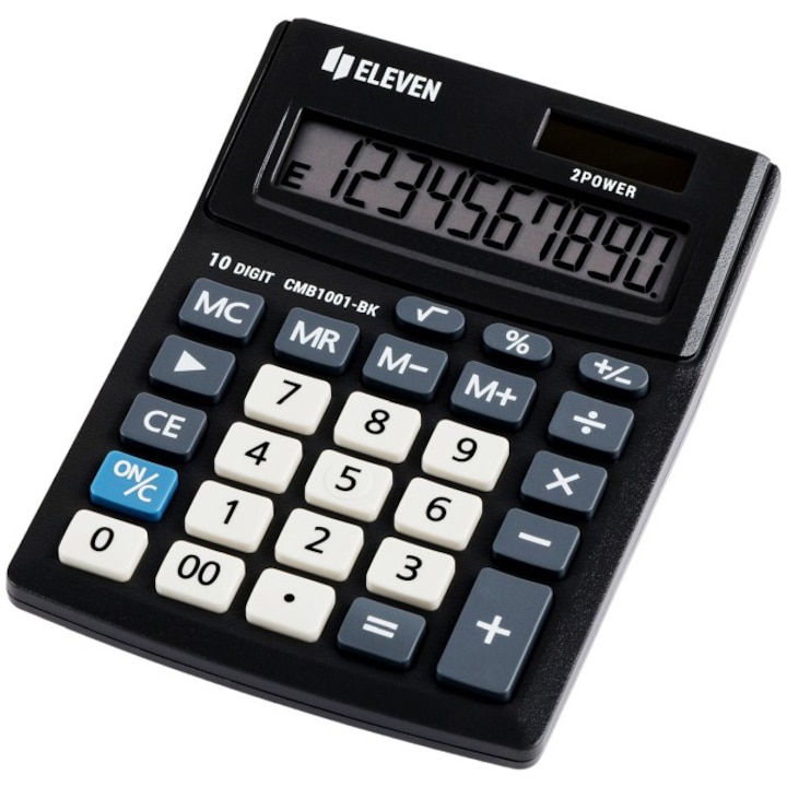 Calculator de birou Eleven, CMB1001-BK, 10 digiti