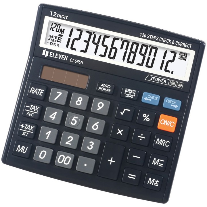 Калкулатор Eleven, CT555N, 12 digits