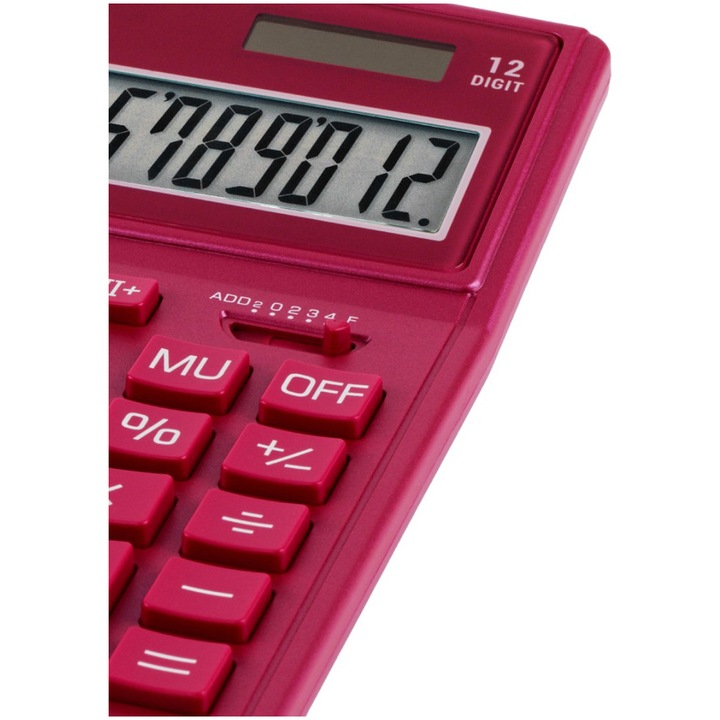 Калкулатор Eleven, SDC-444XR, 12 digits, Розов