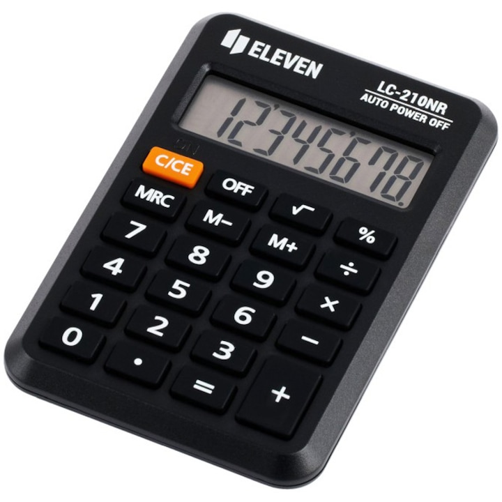 Calculator de buzunar Eleven, LC-210NR, 8 digiti