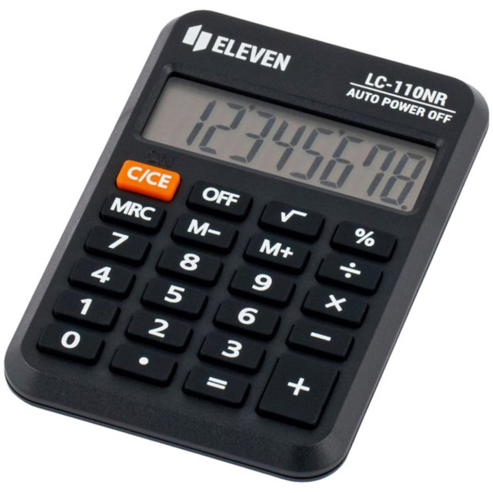 Calculator de buzunar Eleven, LC-110NR, 8 digiti