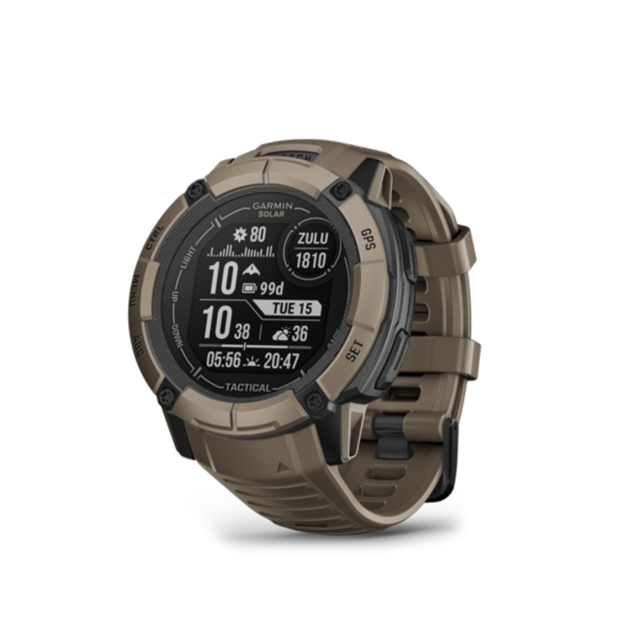 Smartwatch Garmin Instinct 2X, Solar, Tactical Edition, Coyote Tan