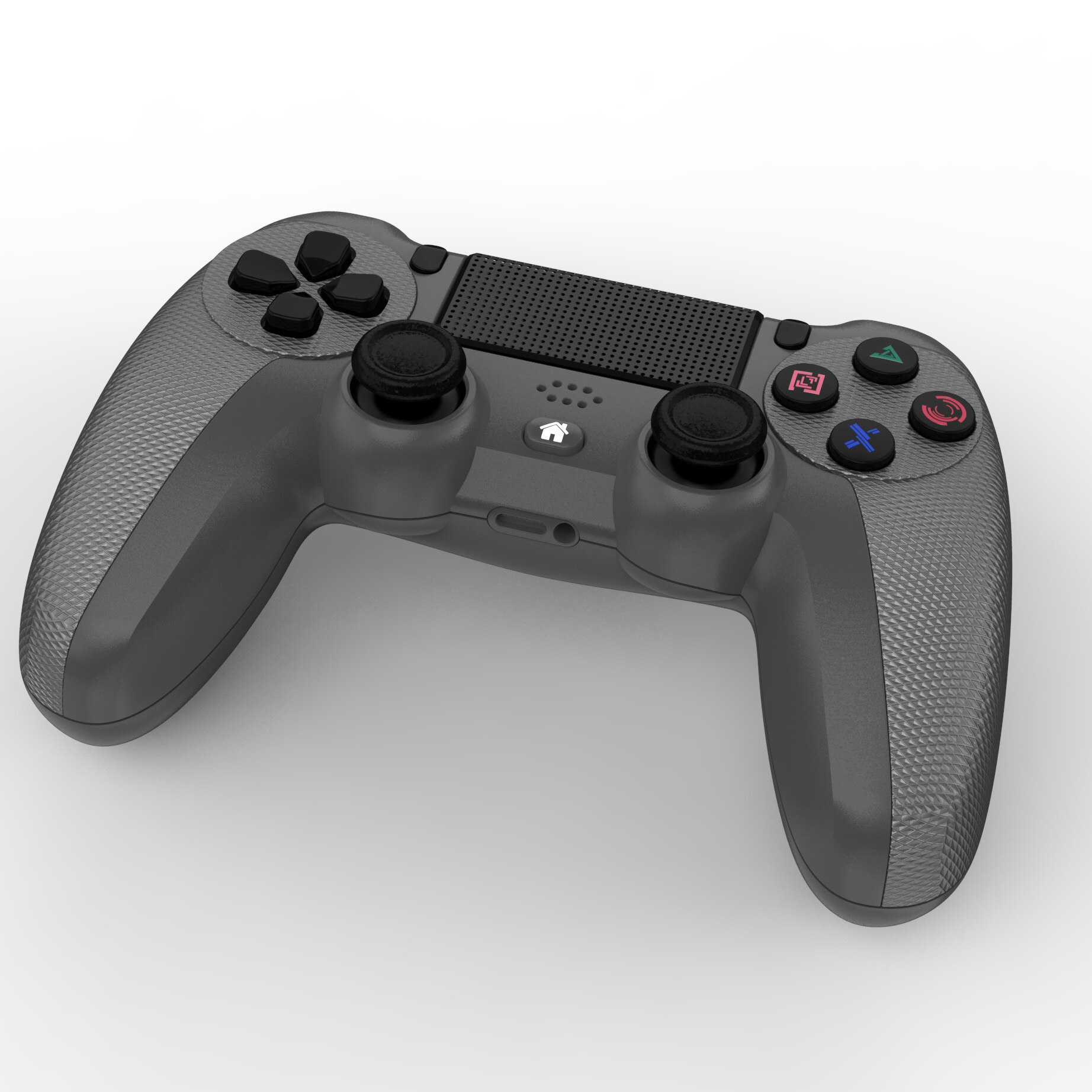 Безжичен геймпад, Bluetooth, вибрация, съвместим с PlayStation 4/4 Pro ...
