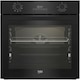 Cuptor incorporabil Beko BBIM18302BCSE, Electric, Autocuratare catalitica, 72 l, Clasa A+, RecycledNet, AEROperfect, Rafturi telescopice, Soft close door, Touch si Butoane, Grill, Negru