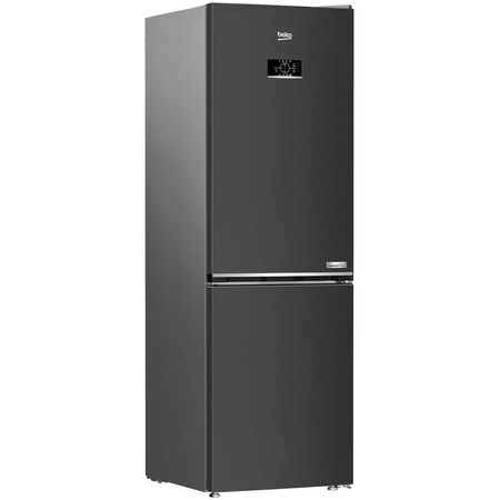 Combina frigorifica Beko B3RCNA364HXBR1, 316 l, No Frost, HarvestFresh, AeroFlow, Kitchen Fit, Everfresh+, Clasa E, 187 cm, Dark Inox