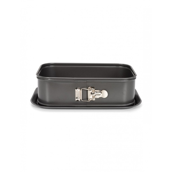 Форма за торта Patisse, Profi, стомана, 28x18 см, черна
