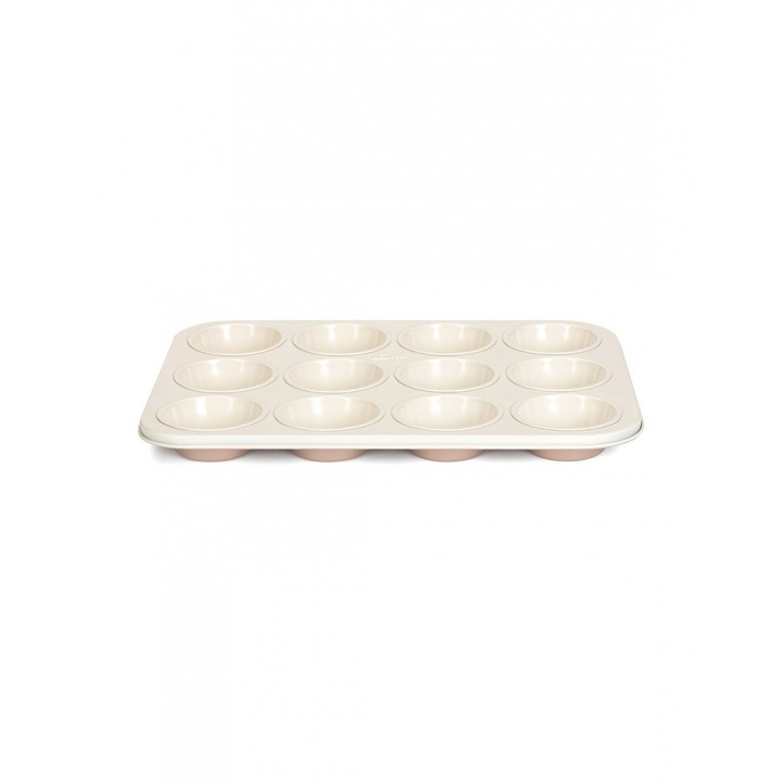 Форма за мъфини, Patisse, керамика, 35 см, бежова