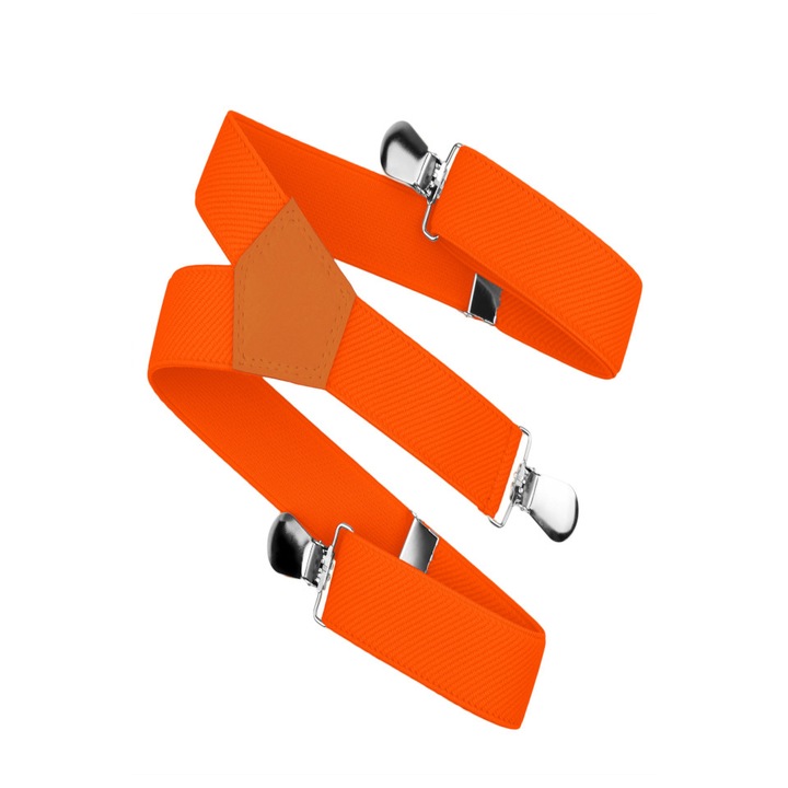 Детски тиранти - 654875, BOYS, Оранжев