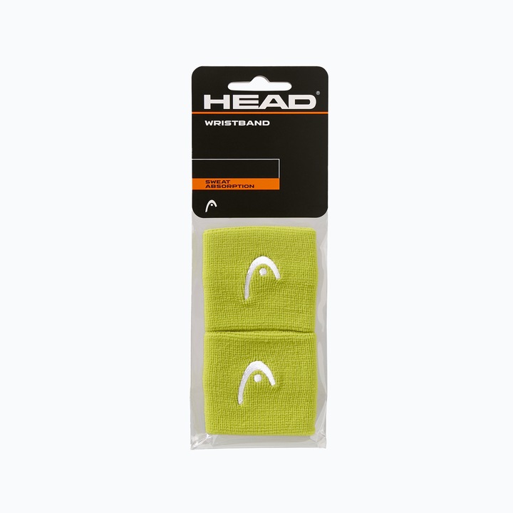 Set 2 bratari, HEAD, Bumbac/Nailon, 2,5" Verde