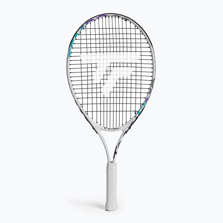 Racheta de tenis pentru copii, Tecnifibre, Aluminiu, Alb