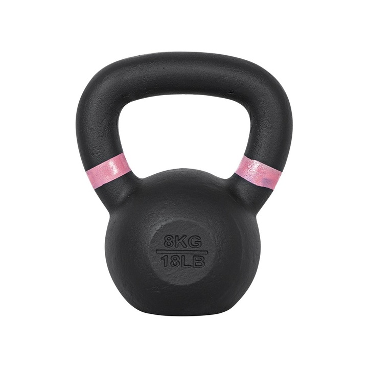 Тежести Zoco Body Fit HL011, с дръжка, 8 кг, черни