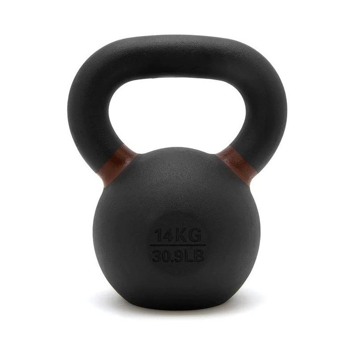 Тежести Zoco Body Fit HL011, с дръжка, 14 кг, черни
